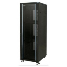 PHASAK Armario Rack 19" Phasak Pro 42U  800x1000 Montado (Incluye: 2 bandejas de 19? + Regleta electrica 19? + Juego de ruedas +  Ventilacion) en Huesoi